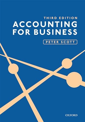 Accounting for business; Peter Scott; 2019