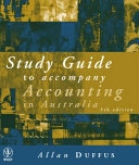 Accounting in Australia Study Guide; John Hoggett; 2002