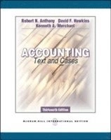 Accounting : text and cases; Robert N. Anthony; 2011