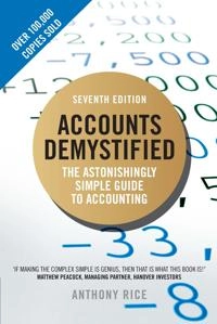 Accounts demystified : the astonishingly simple guide to accounting; Anthony Rice; 2015