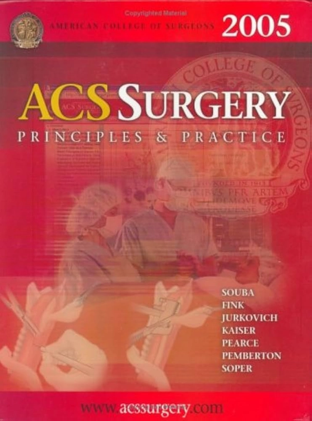 ACS Surgery Principles & Practice; Wiley W Souba; 2005