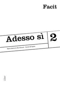 Adesso si 2 Facit; Marta Gallicchio-Bornebusch, Kerstin B. Rydén; 2009