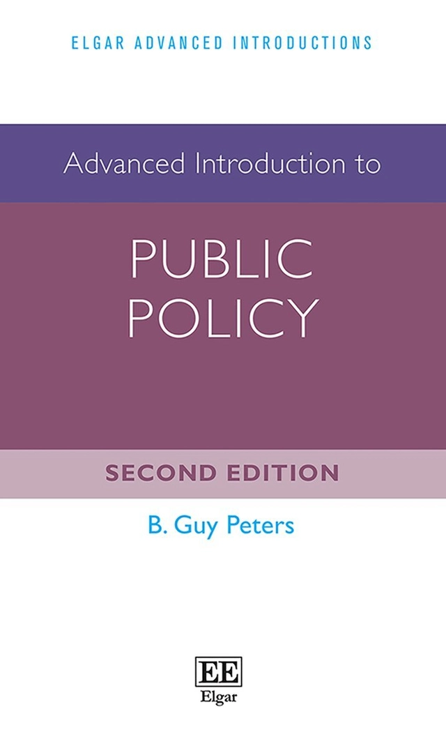 Advanced introduction to public policy; B. Guy Peters; 2021