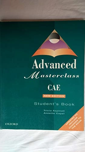 Advanced masterclass CAE; Patricia Aspinall; 1999
