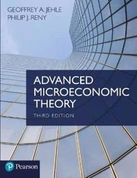 Advanced microeconomic theory; Geoffrey Alexander Jehle; 2011