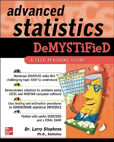 Advanced statistics demystified; Larry J. Stephens; 2004