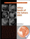 Africa south of the Sahara; Europa Publications, Katharine Murison; 2002