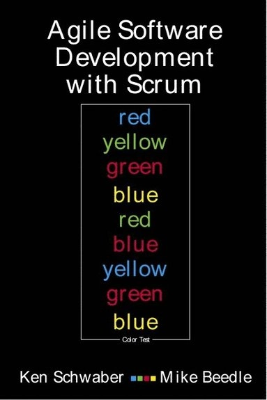 Agile software development with scrum; Ken. Schwaber; 2002