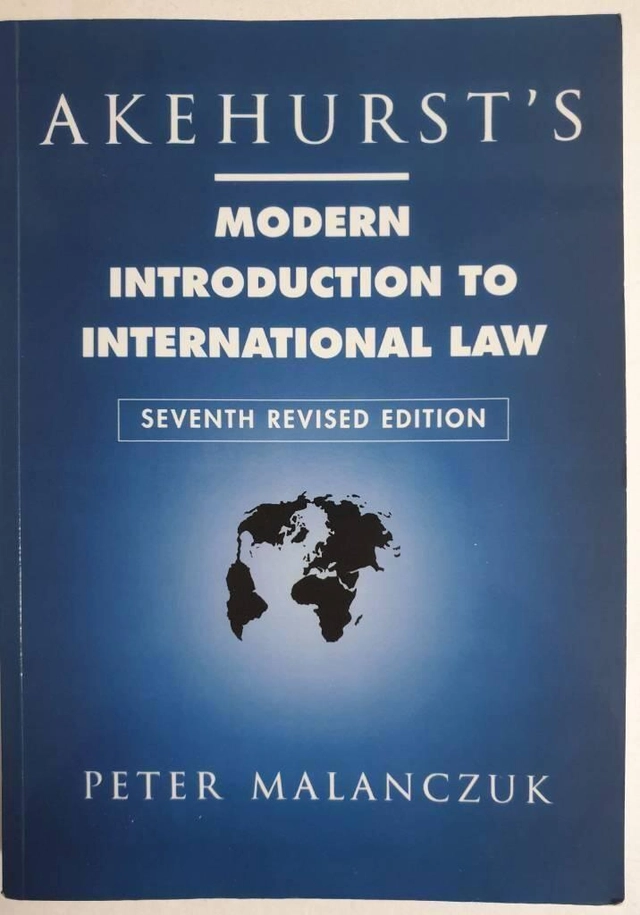 Akehurst's modern introduction to international law; Michael Barton Akehurst; 1997