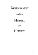 Äktenskapet mellan himmel och helvete; William Blake; 1988