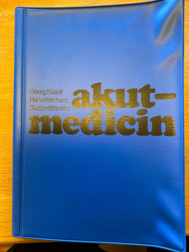 Akutmedicin; Georg Matell; 1976
