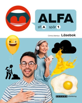 Alfa sfi A spår 1 Läsebok; Cinna Alenius; 2021