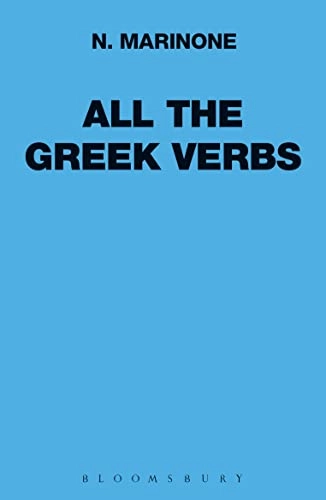 All the Greek verbs : Tutti i verbi greci; N. Marinone; 1985