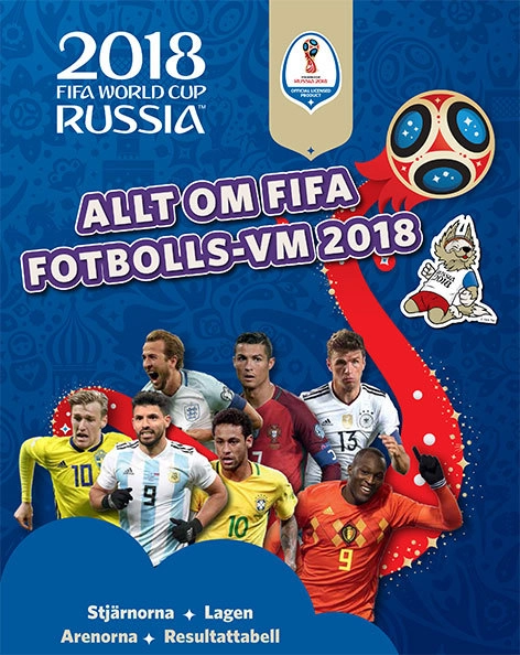Allt om FIFA fotbolls-VM 2018; Stefan Karlsson; 2018
