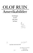 Amerikabilder; O Ruin; 1994