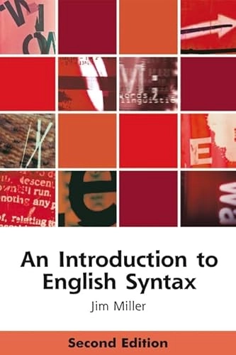 An introduction to English syntax; Jim Miller; 2008
