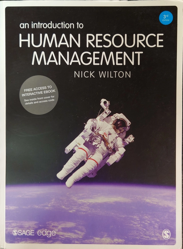 An Introduction to Human Resource Management; Nick Wilton