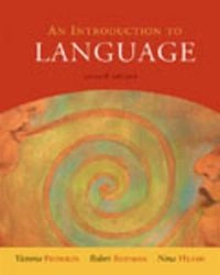 An introduction to language; Victoria A. Fromkin; 2002