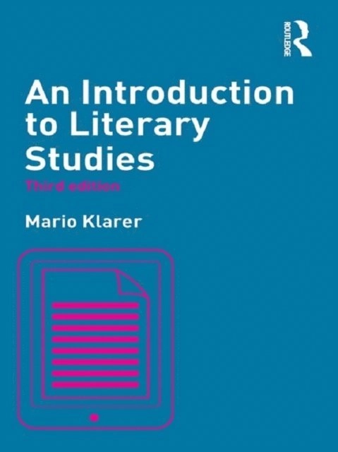 An introduction to literary studies; Mario Klarer; 2013