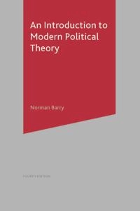 An introduction to modern political theory; Norman P. Barry; 2000