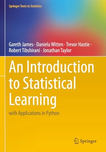 An introduction to statistical learning : with applications in Python; James Gareth; 2023