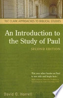An introduction to the study of Paul; David G. Horrell; 2006