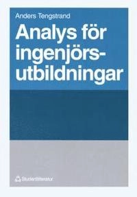 Analys för ingenjörsutbildningar; Anders Tengstrand; 1994