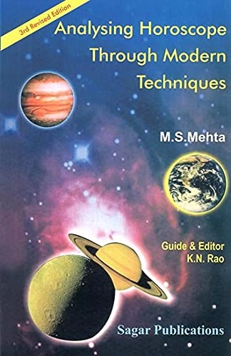 Analysing Horoscope Through Modern Techniques; Manmohan Singh Mehta