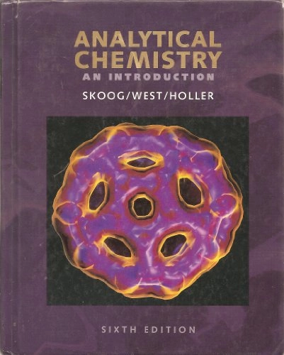 Analytical chemistry : an introduction; Douglas A Skoog; 1994