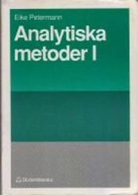 Analytiska metoder; Eike Petermann; 1989