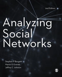 Analyzing social networks; Stephen P. Borgatti; 2018