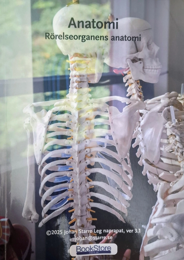 Anatomi Rörelseorganens anatomi; Johan Starre; 2025