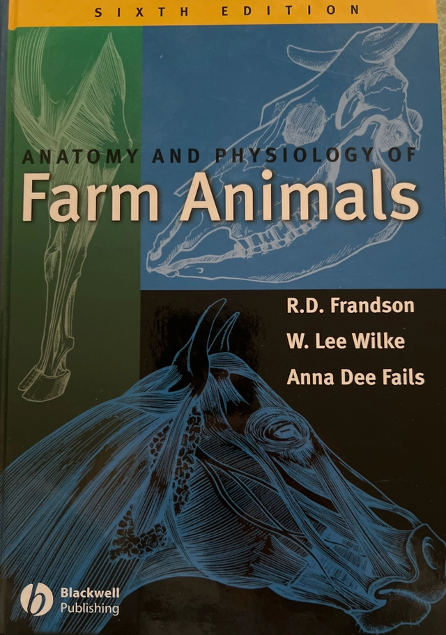 Anatomy and physiology of farm animals; R. D. Frandson; 2003