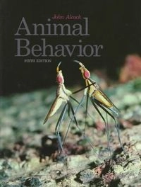 Animal behavior : an evolutionary approach; John Alcock; 1997