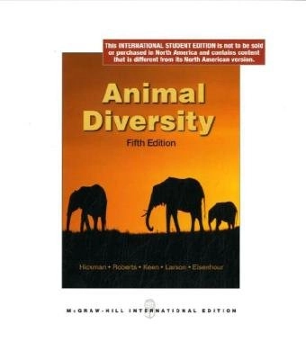 Animal Diversity; Cleveland P. Hickman, Larry S. Roberts; 2009