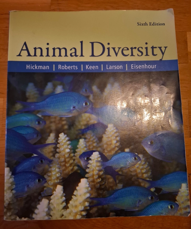 Animal diversity; Jr Hickman Cleveland; 2012