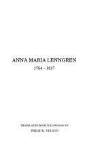 Anna Maria Lenngren : 1754-1817 : [poems]; Anna Maria Lenngren; 1984