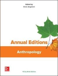 Annual Editions: Anthropology, 39/e; Elvio Angeloni; 2015