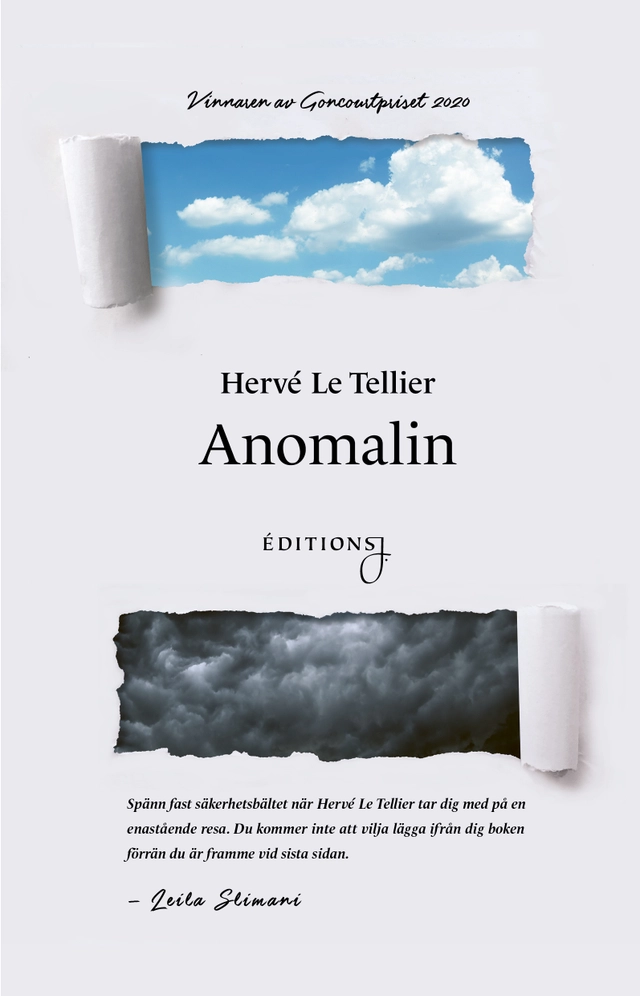 Anomalin; Hervé Le Tellier; 2022