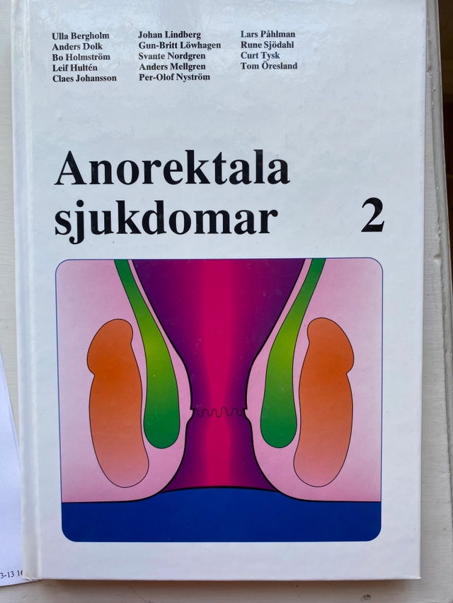 Anorektala sjukdomar, 2; Johan Brun, Jan Rundgren, Ulla Bergholm, Tika (läkemedelsföretag), Svensk förening för gastroenterologi och gastrointestinal endoskopi; 1995