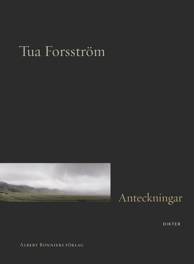 Anteckningar; Tua Forsström; 2018