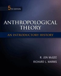 Anthropological theory : an introductory history; R. Jon McGee; 2011
