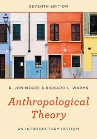 Anthropological theory : an introductory history; R. Jon McGee; 2020