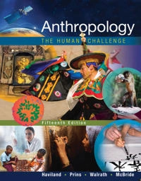 Anthropology; William Haviland, Harald Prins, Walrath, Bunny McBride; 2016