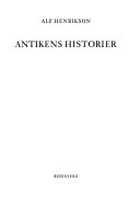 Antikens historier (2): Rom. Det Romerska Riket. Register och Kommentarer; Alf Henrikson; 1996