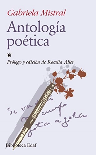 Antología poética; Gabriela Mistral; 2000