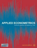 Applied econometrics; Dimitrios Asteriou; 2011