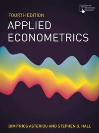 Applied econometrics; Dimitrios Asteriou; 2021