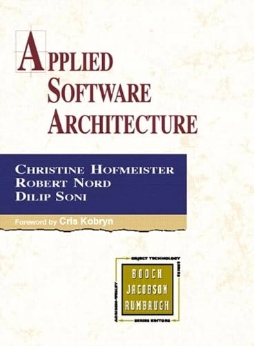Applied software architecture; Christine Hofmeister; 2000
