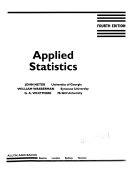 Applied statistics; John Neter; 1993